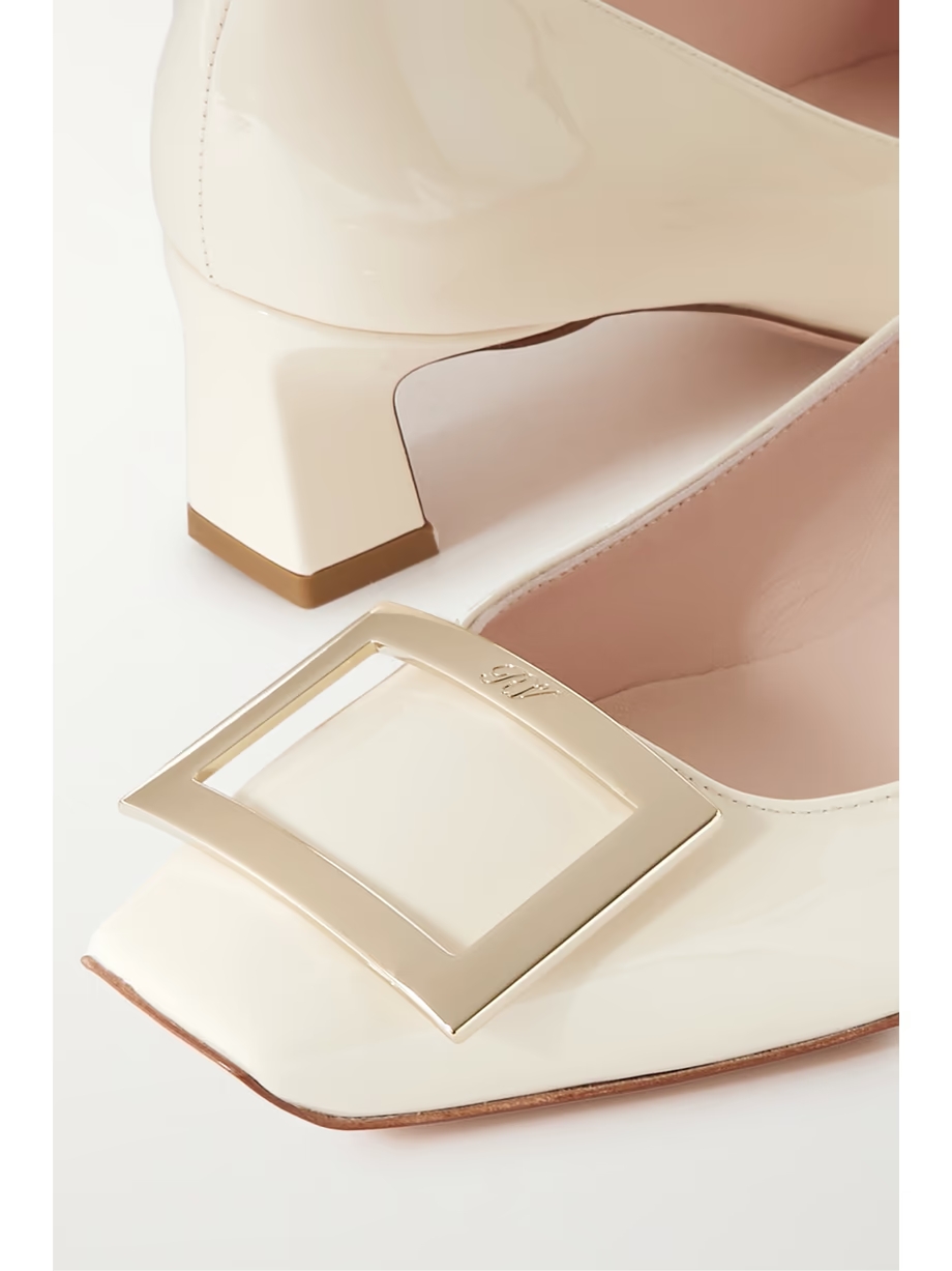 Decollete Trompette patent-leather pumps Decollete Trompette patent-leather pumps