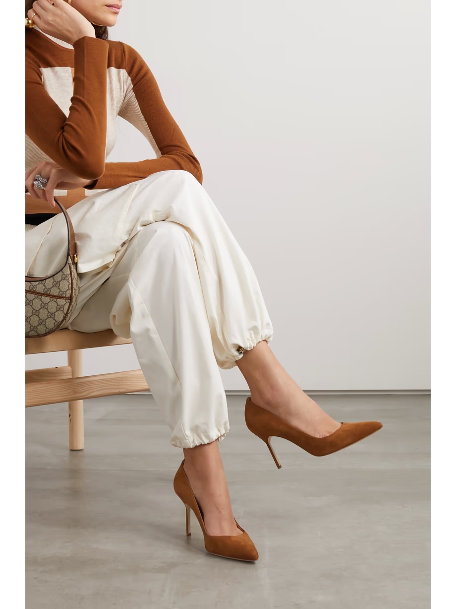 BB 90 suede pumps BB 90 suede pumps