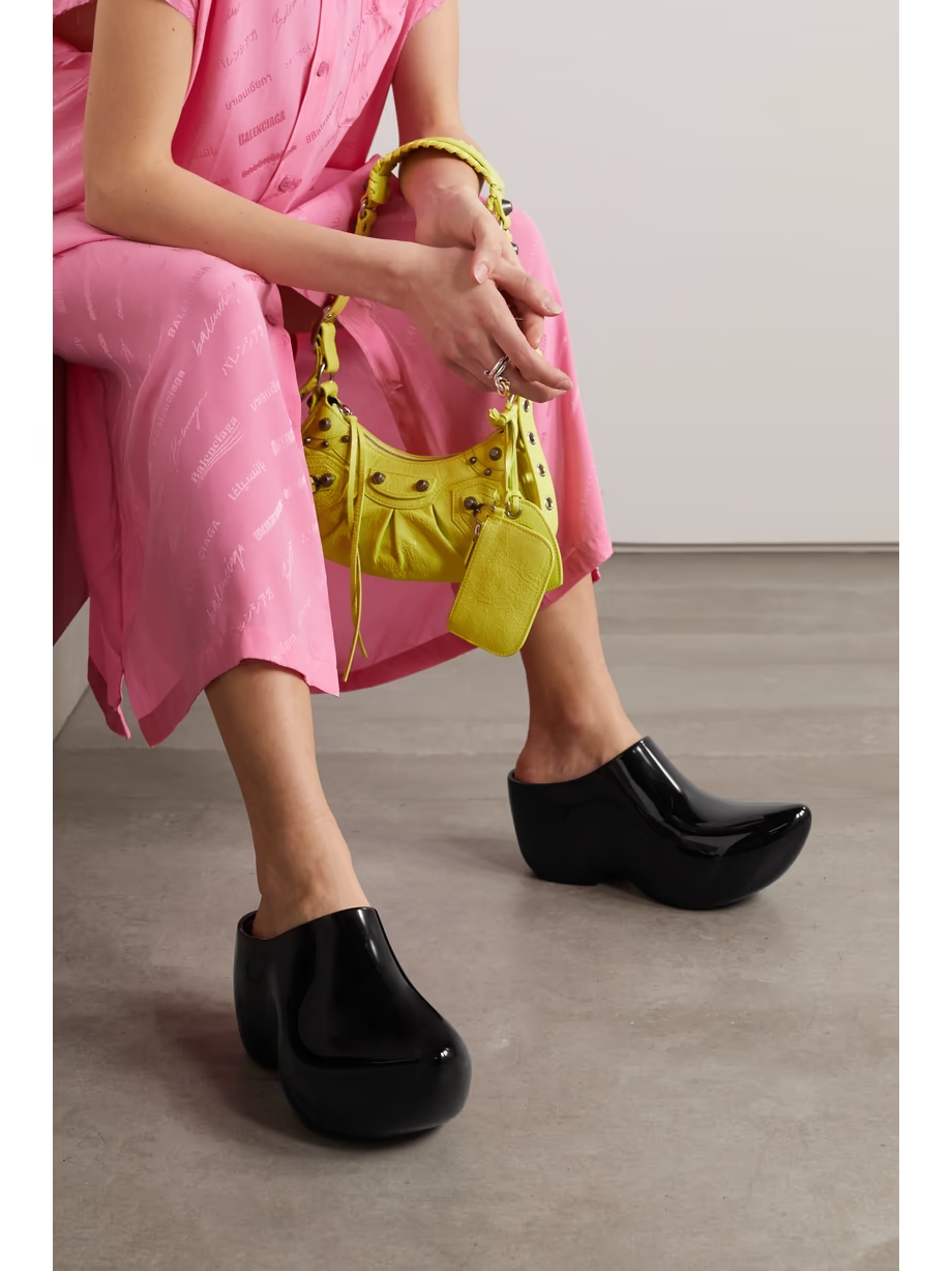 Technoclog rubber mules Technoclog rubber mules