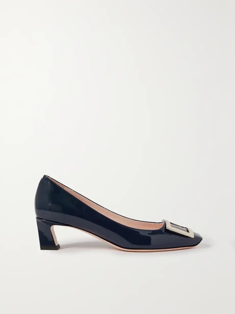 Decollete Trompette patent-leather pumps Decollete Trompette patent-leather pumps