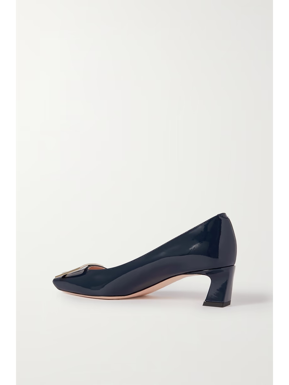 Decollete Trompette patent-leather pumps Decollete Trompette patent-leather pumps