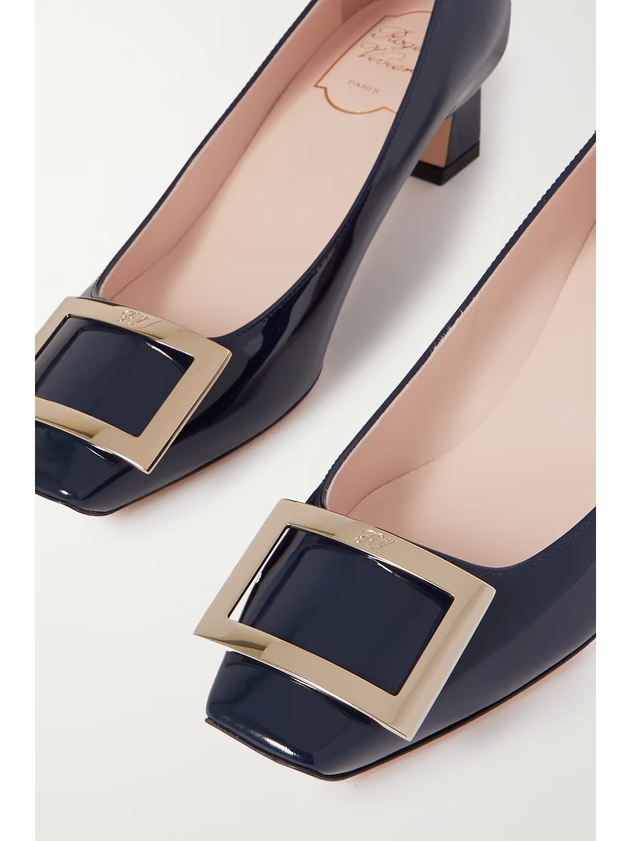 Decollete Trompette patent-leather pumps Decollete Trompette patent-leather pumps