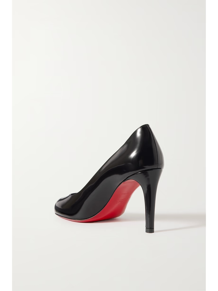 Pumppie 85 glossed-leather pumps Pumppie 85 glossed-leather pumps