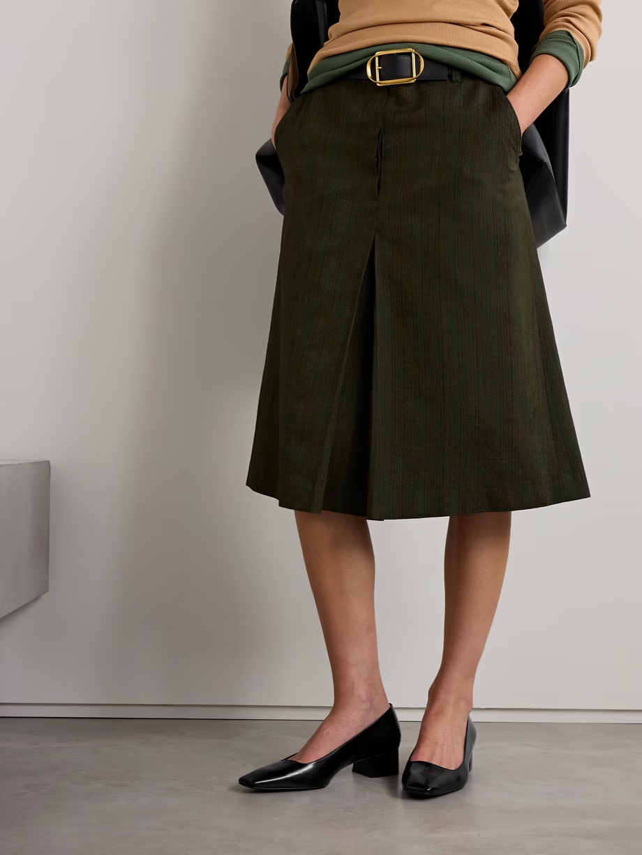 Vera glossed-leather pumps Vera glossed-leather pumps