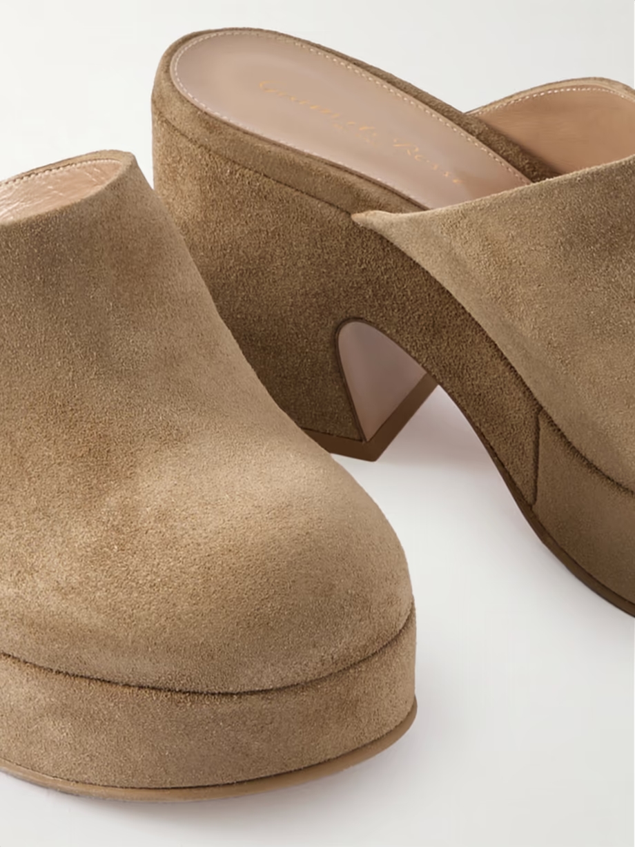 Lyss 55 suede mules Lyss 55 suede mules