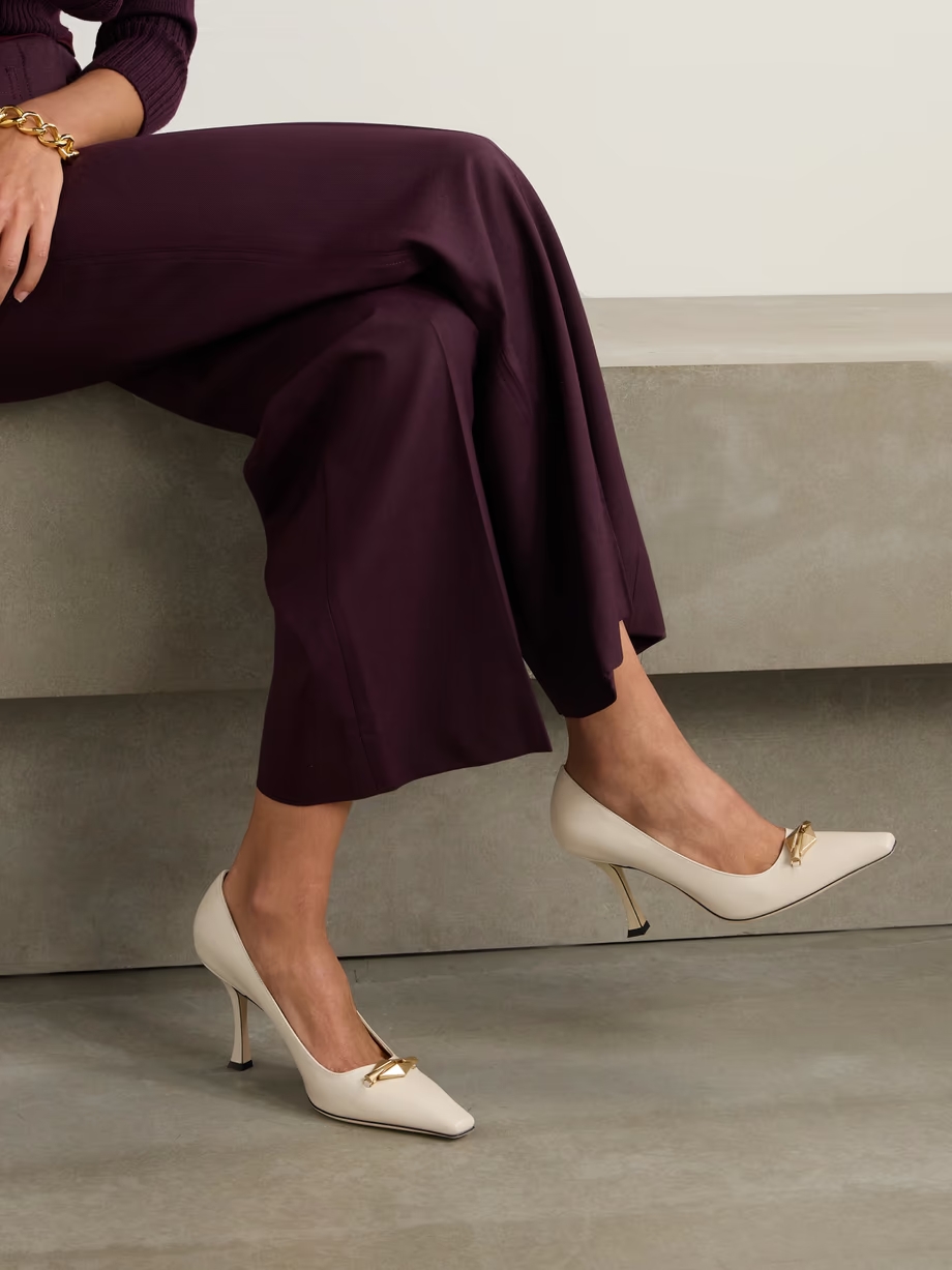 Ryker 90 embellished leather pumps Ryker 90 embellished leather pumps