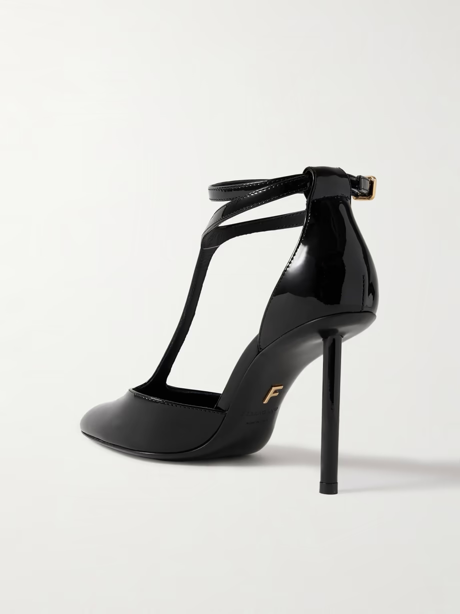 Lysandra patent-leather pumps Lysandra patent-leather pumps