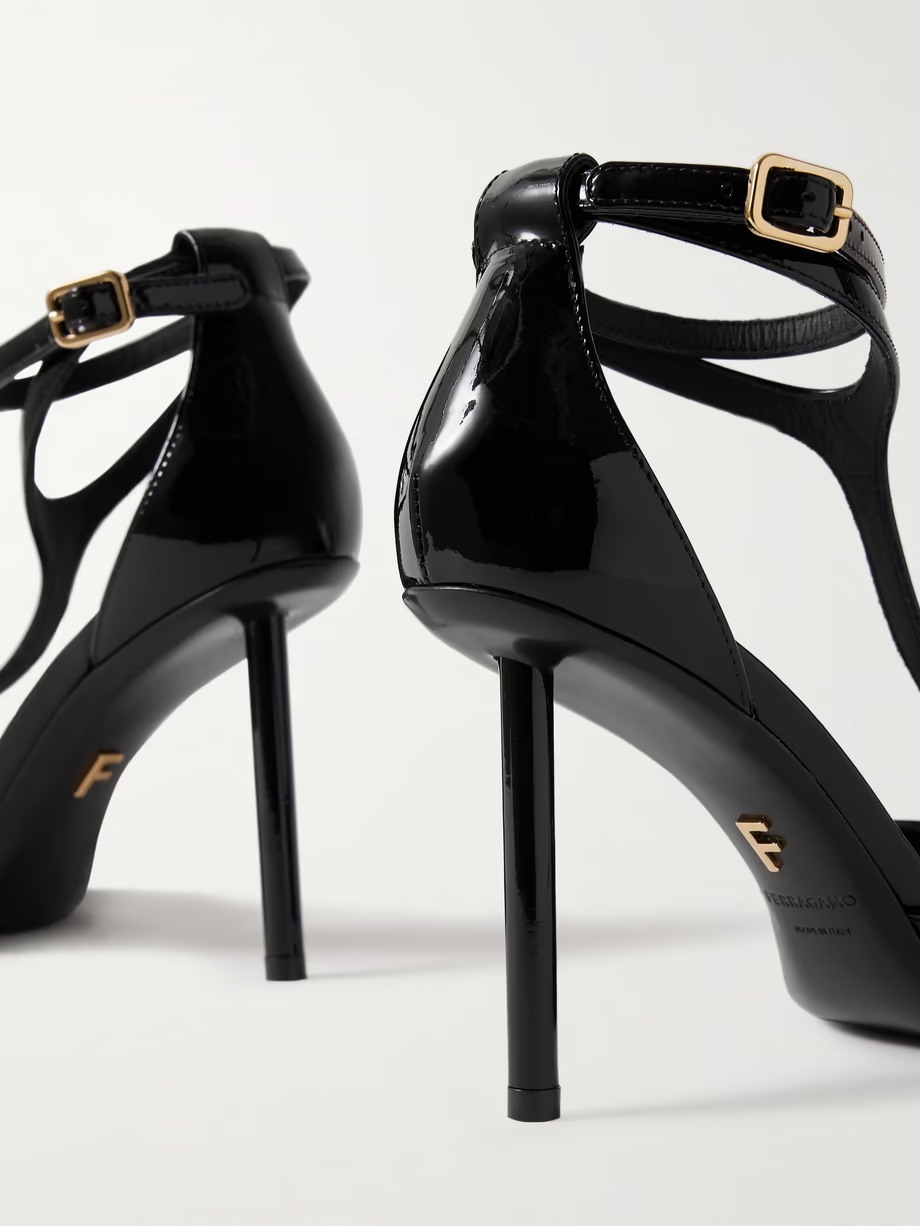 Lysandra patent-leather pumps Lysandra patent-leather pumps