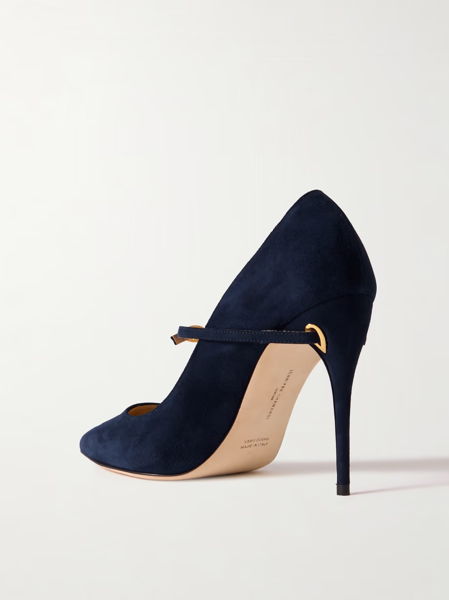 Lorenzo 105 suede pumps Lorenzo 105 suede pumps
