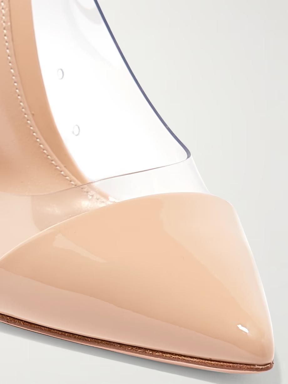 Plexi 105 patent-leather and PVC pumps Plexi 105 patent-leather and PVC pumps