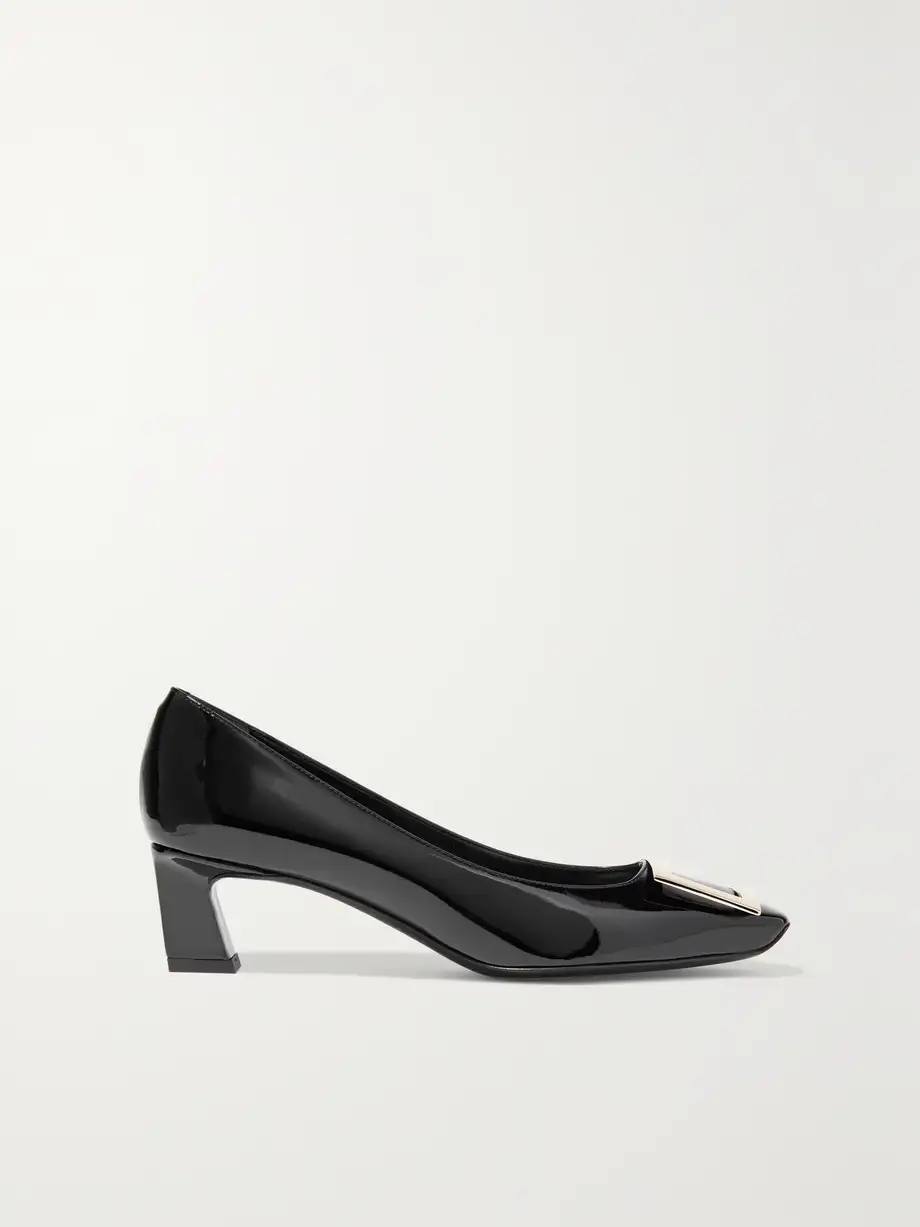 Decollete Trompette patent-leather pumps Decollete Trompette patent-leather pumps