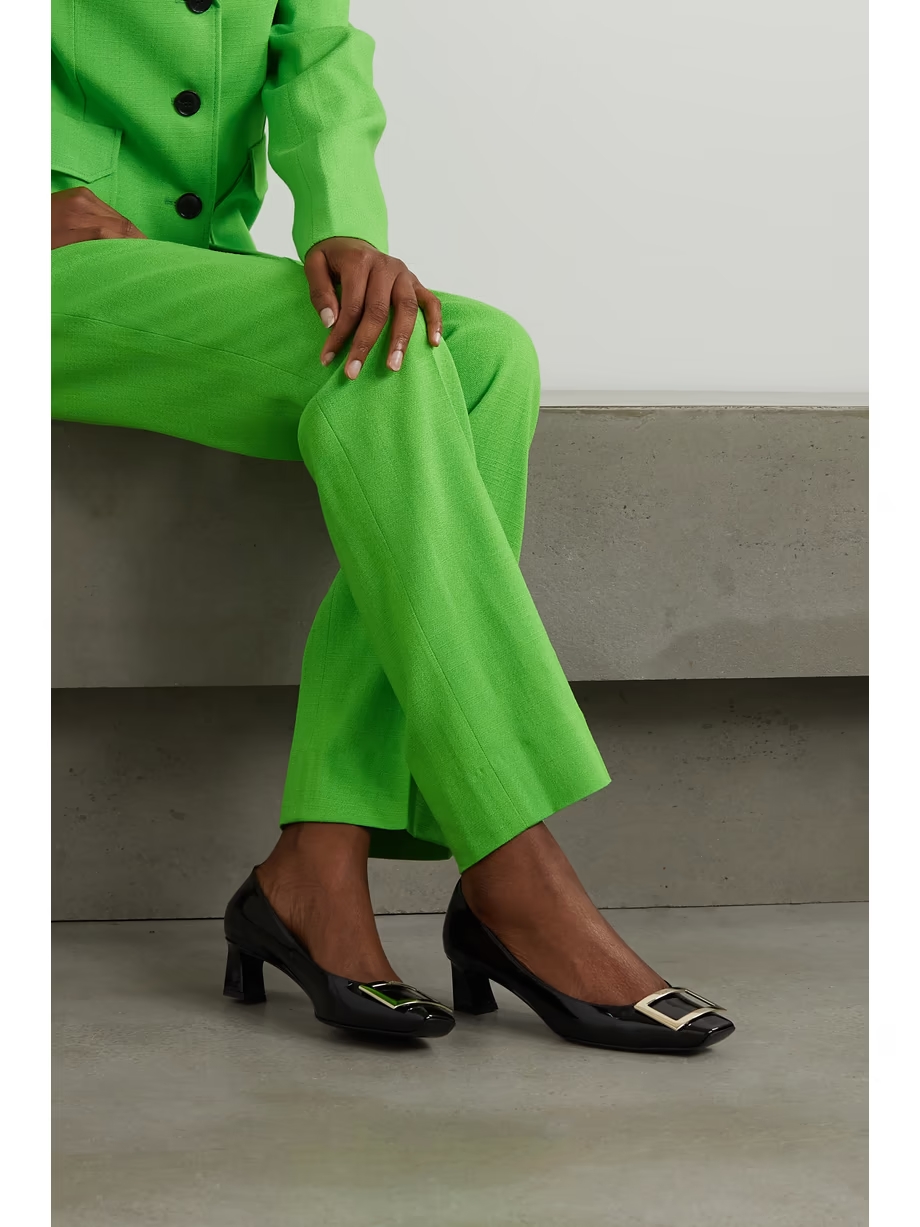 Decollete Trompette patent-leather pumps Decollete Trompette patent-leather pumps