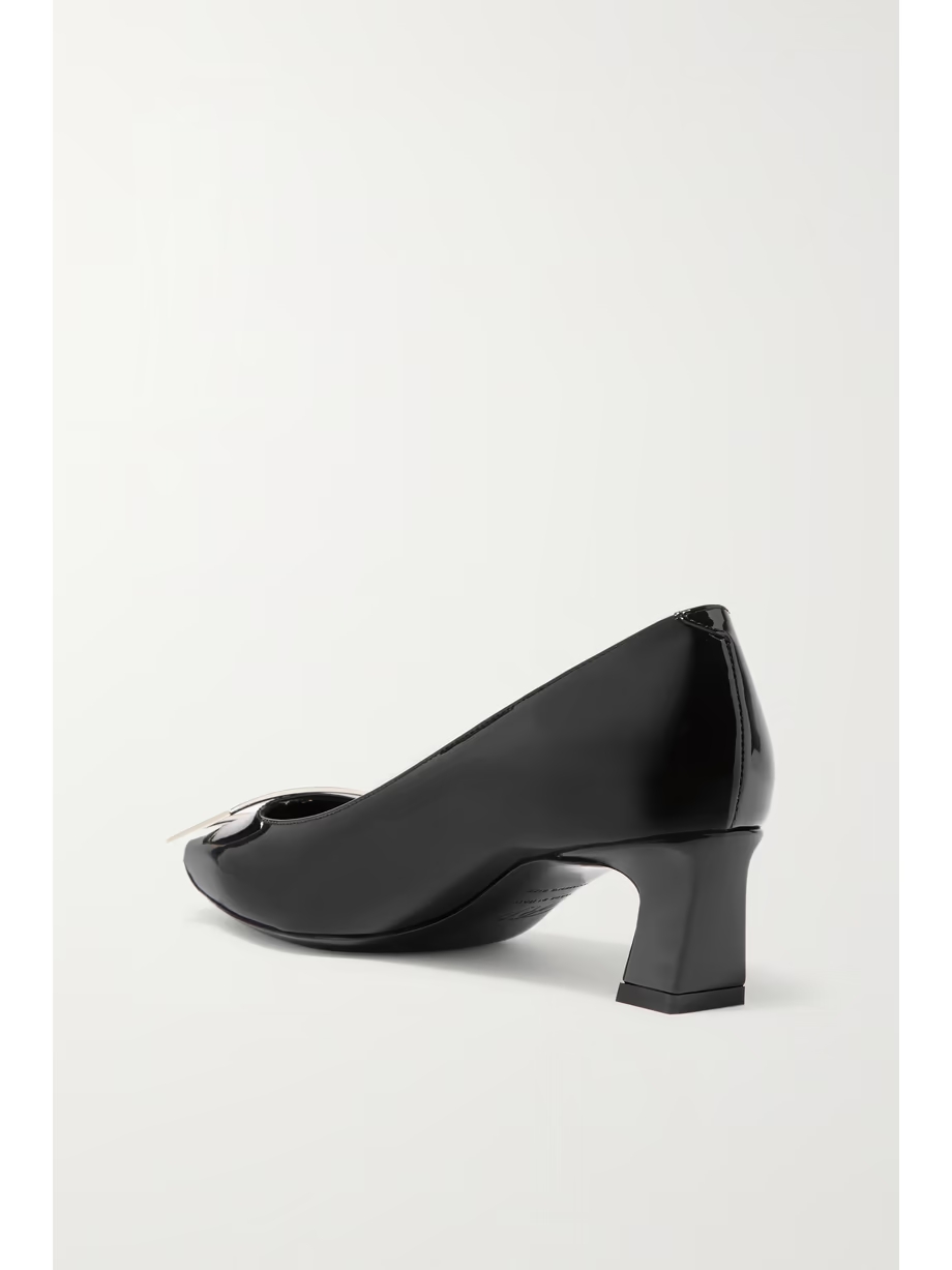 Decollete Trompette patent-leather pumps Decollete Trompette patent-leather pumps
