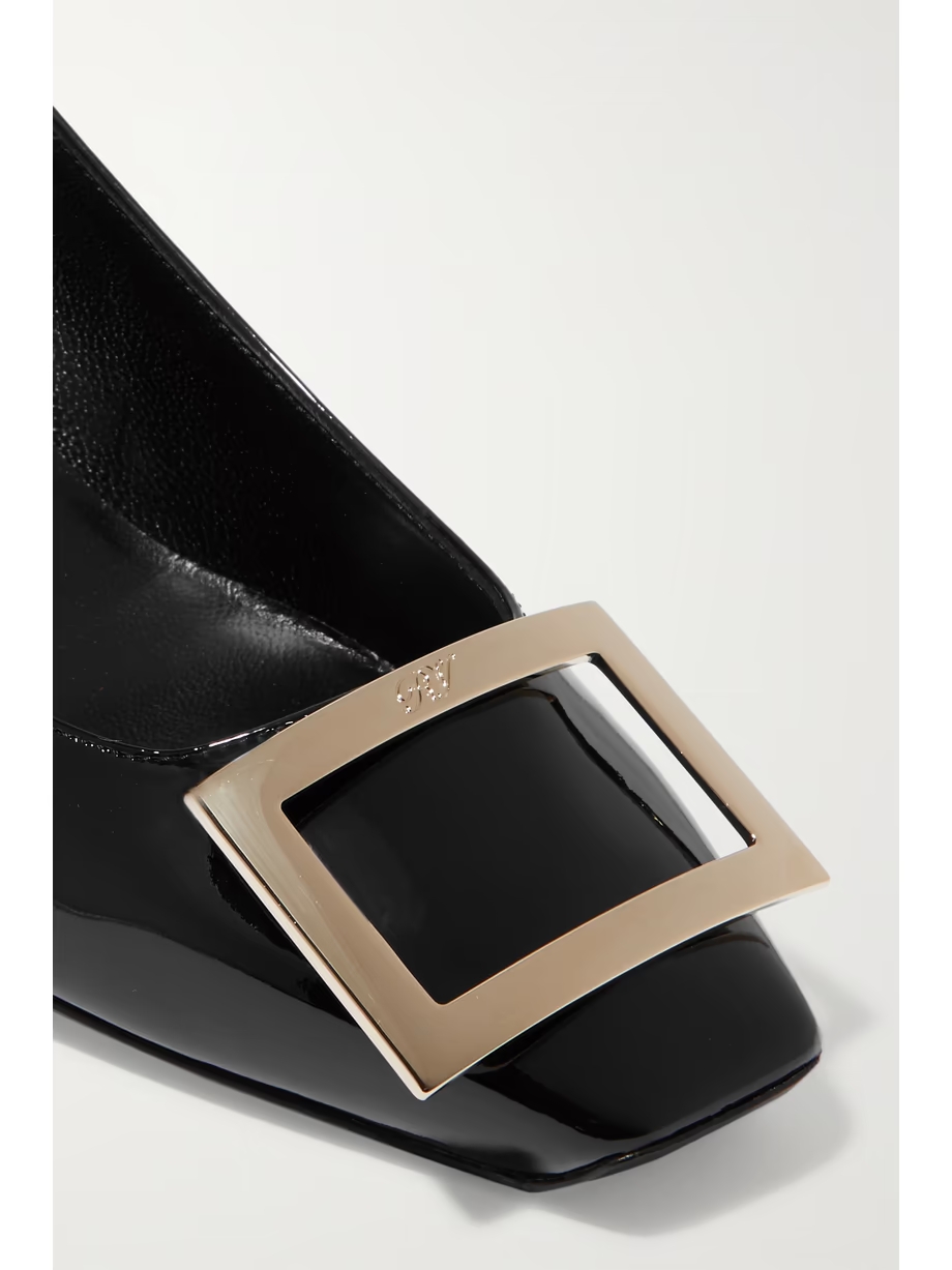 Decollete Trompette patent-leather pumps Decollete Trompette patent-leather pumps