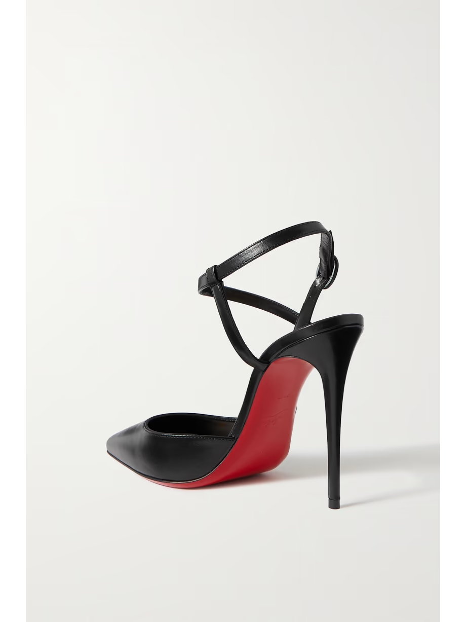 Jenlove 100 leather slingback pumps Jenlove 100 leather slingback pumps