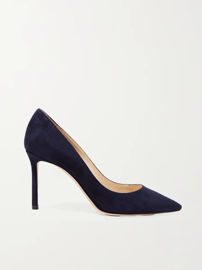 Romy 85 suede pumps Romy 85 suede pumps