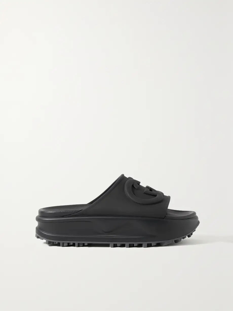 Miami rubber platform slides Miami rubber platform slides