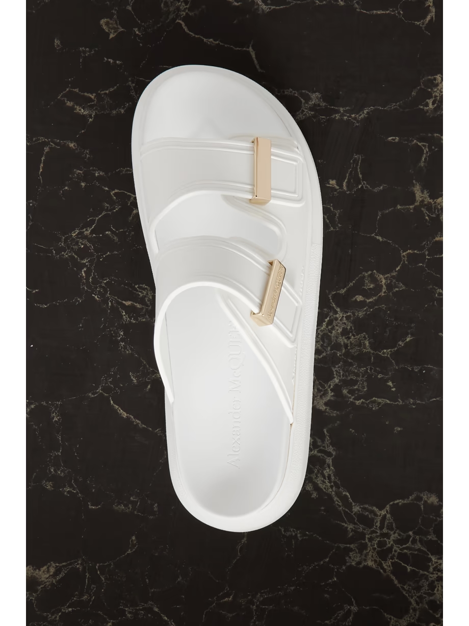 Leather exaggerated-sole sandals Leather exaggerated-sole sandals