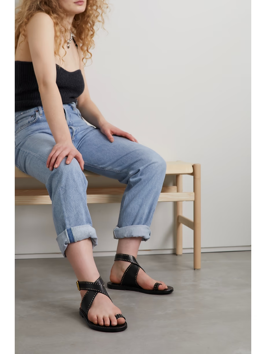 Jools studded leather sandals Jools studded leather sandals