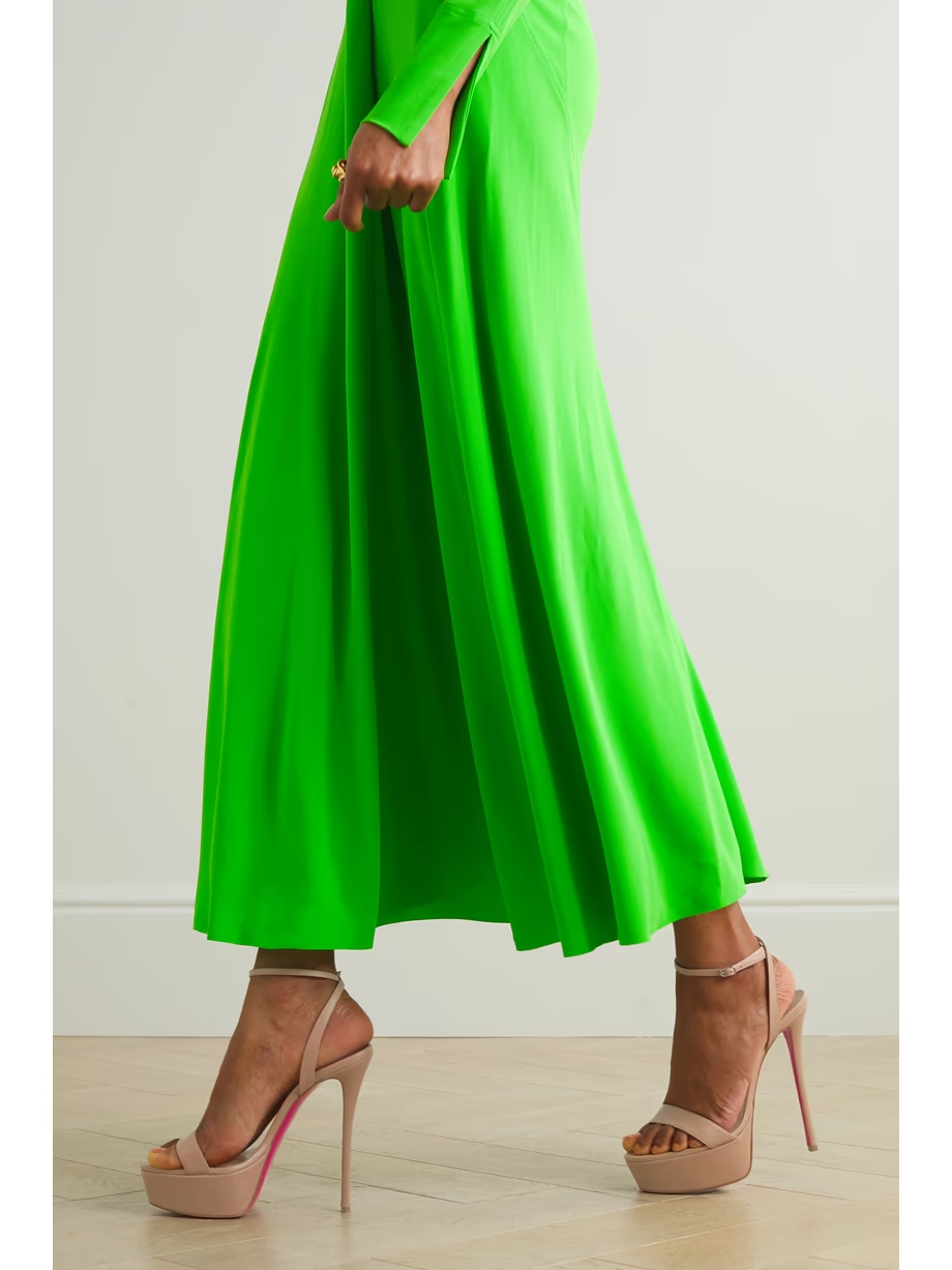 Loubi Queen Alta 150 leather platform pumps Loubi Queen Alta 150 leather platform pumps