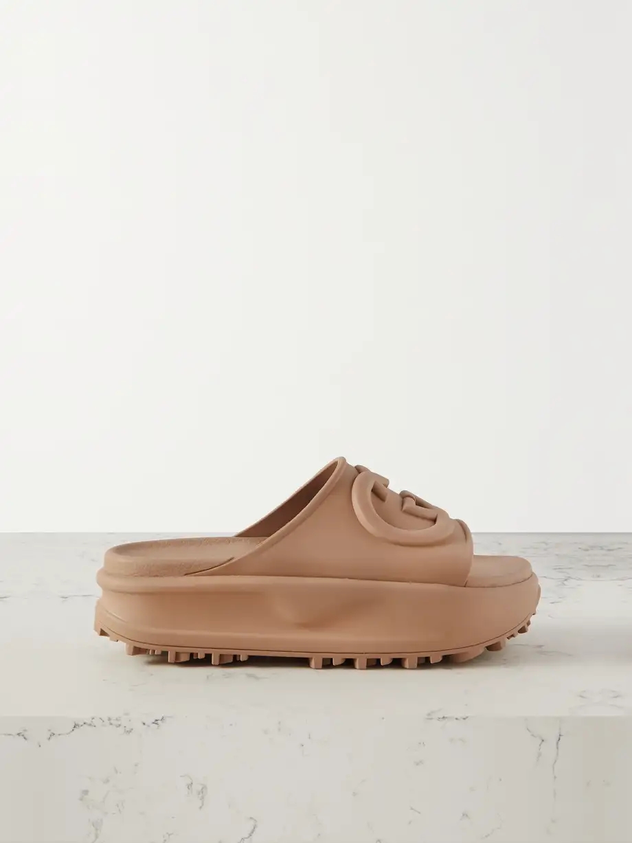 Miami rubber platform slides Miami rubber platform slides