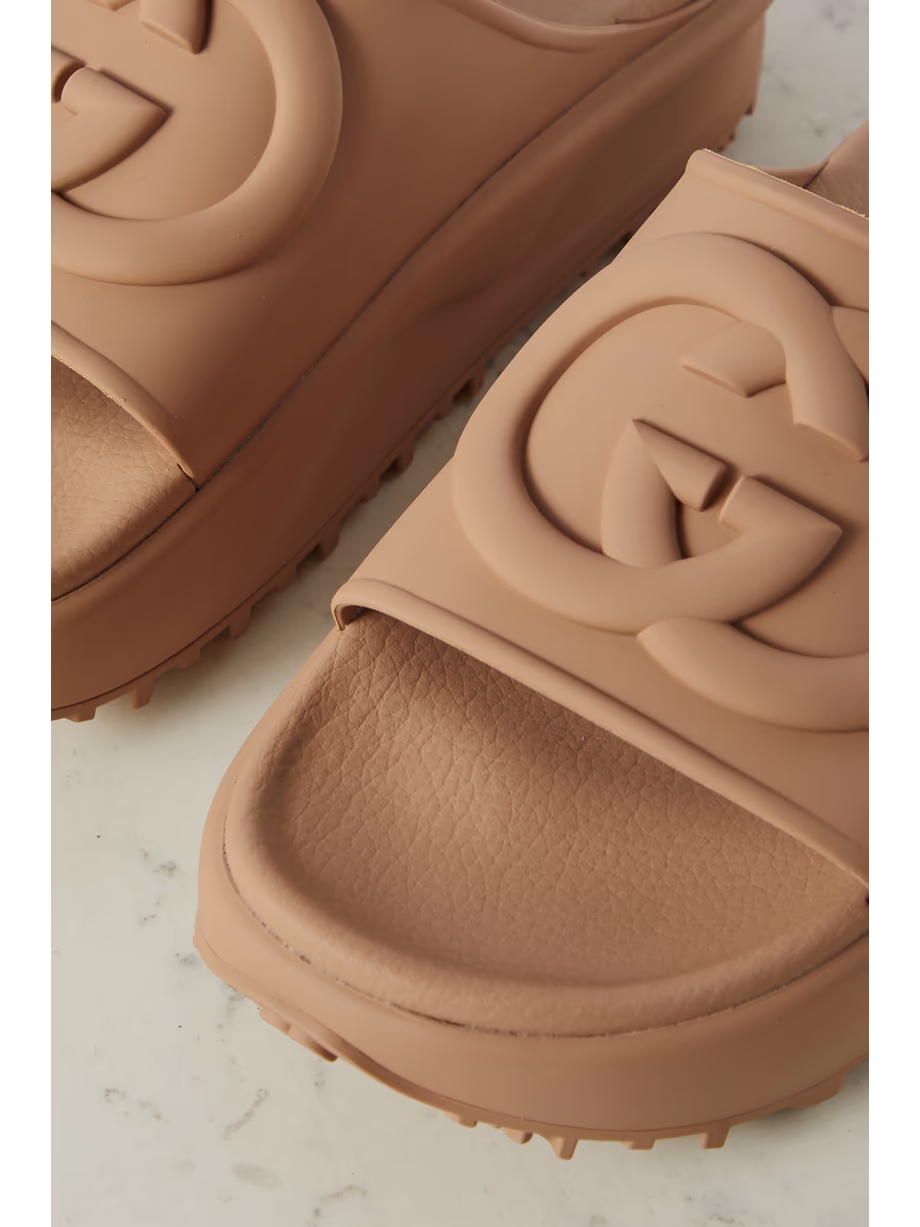 Miami rubber platform slides Miami rubber platform slides