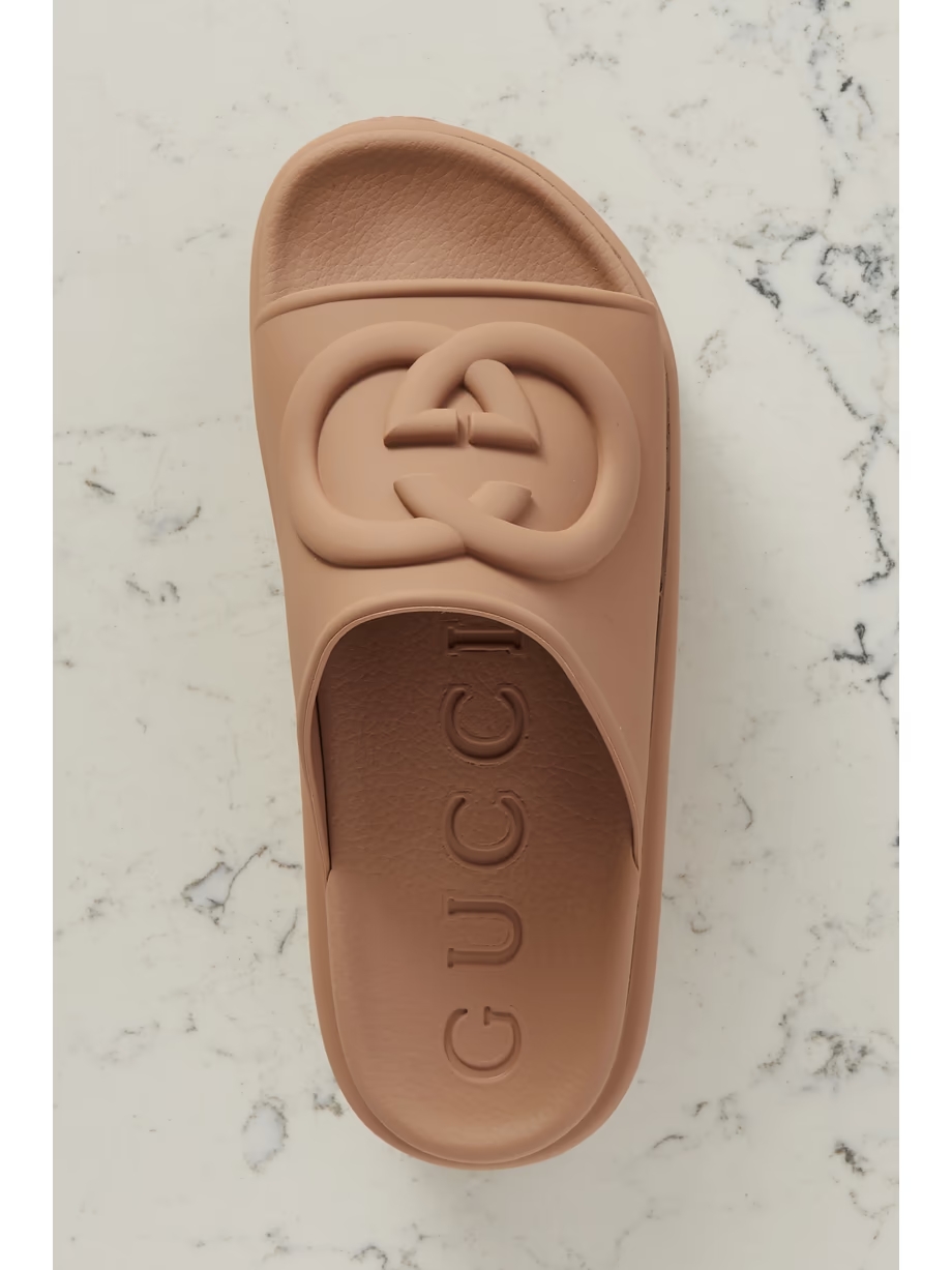 Miami rubber platform slides Miami rubber platform slides