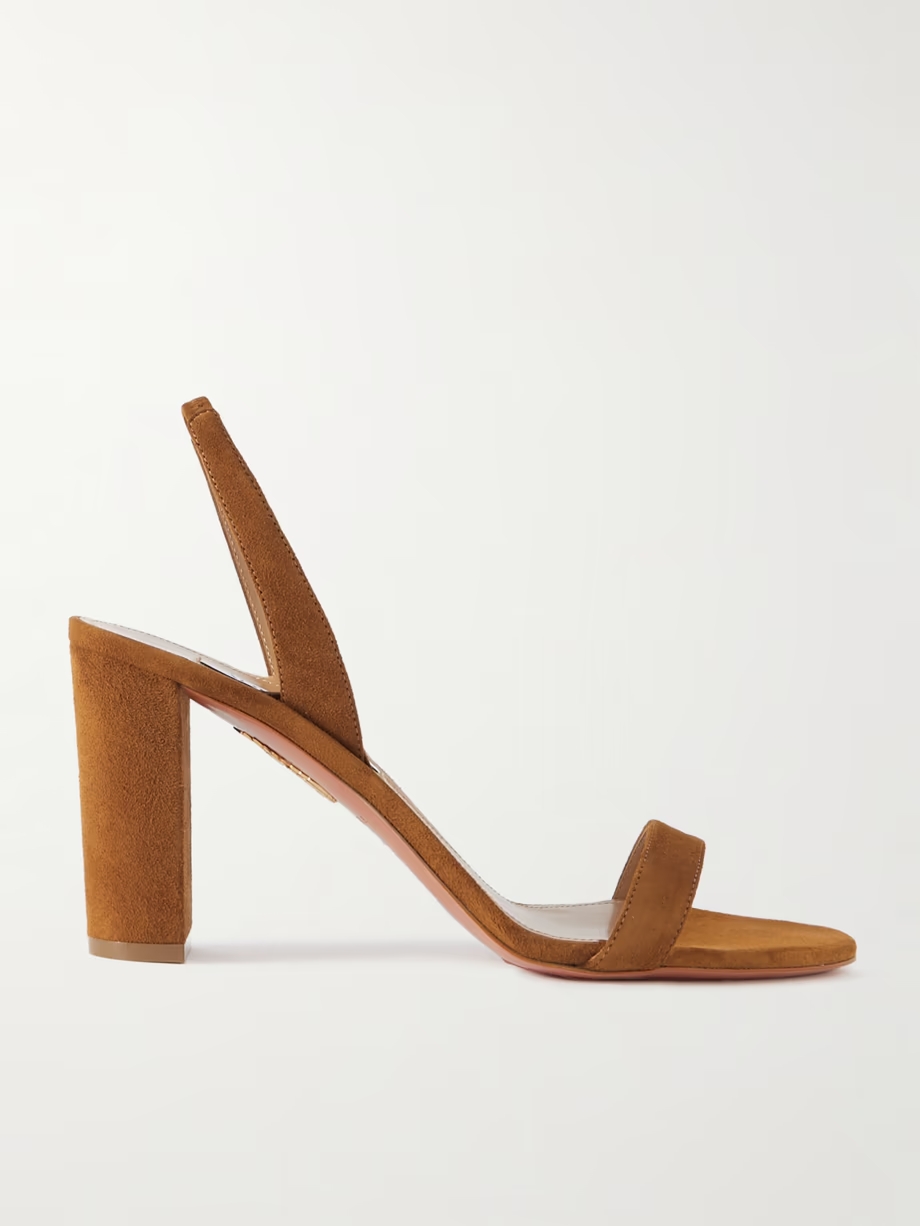 So Nude 85 suede slingback sandals So Nude 85 suede slingback sandals