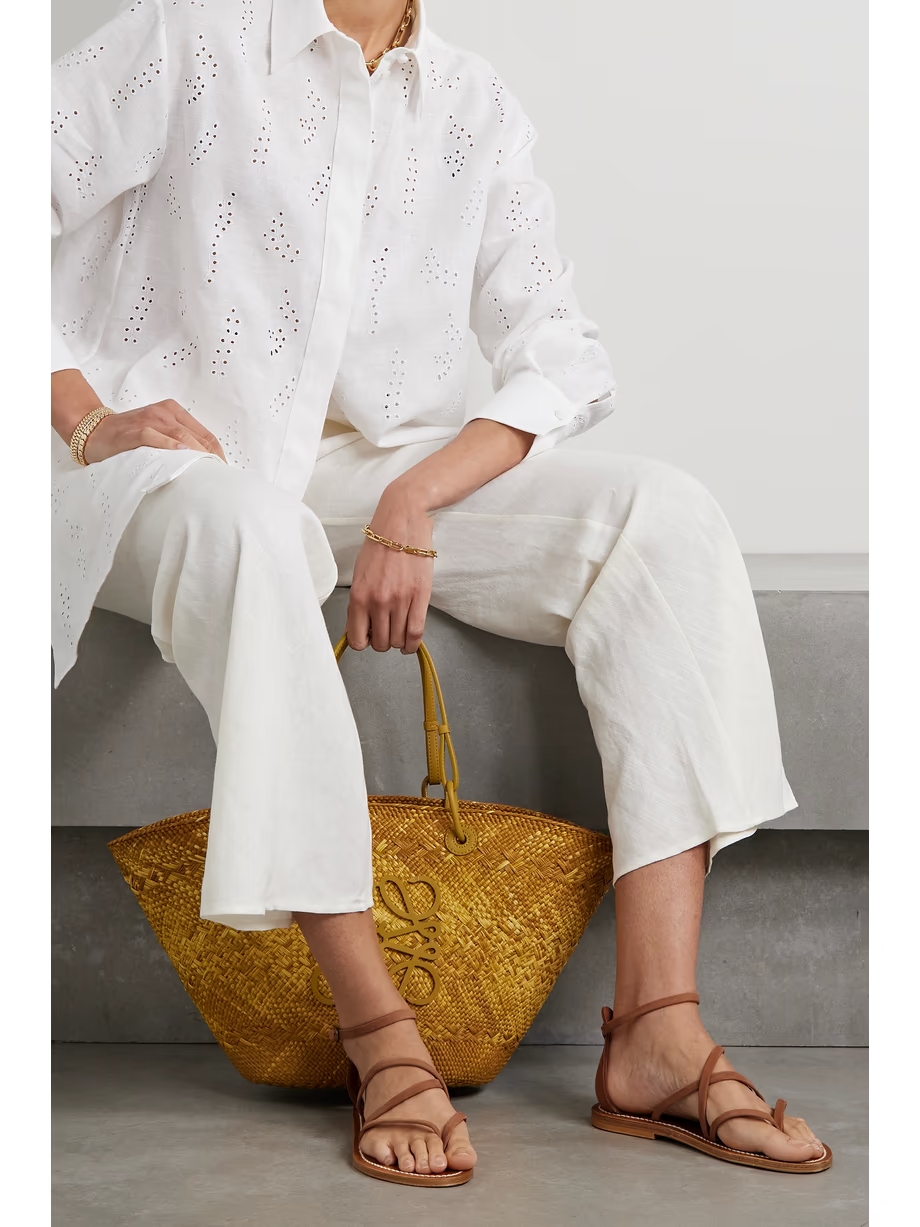 + NET SUSTAIN Epicure nubuck sandals + NET SUSTAIN Epicure nubuck sandals