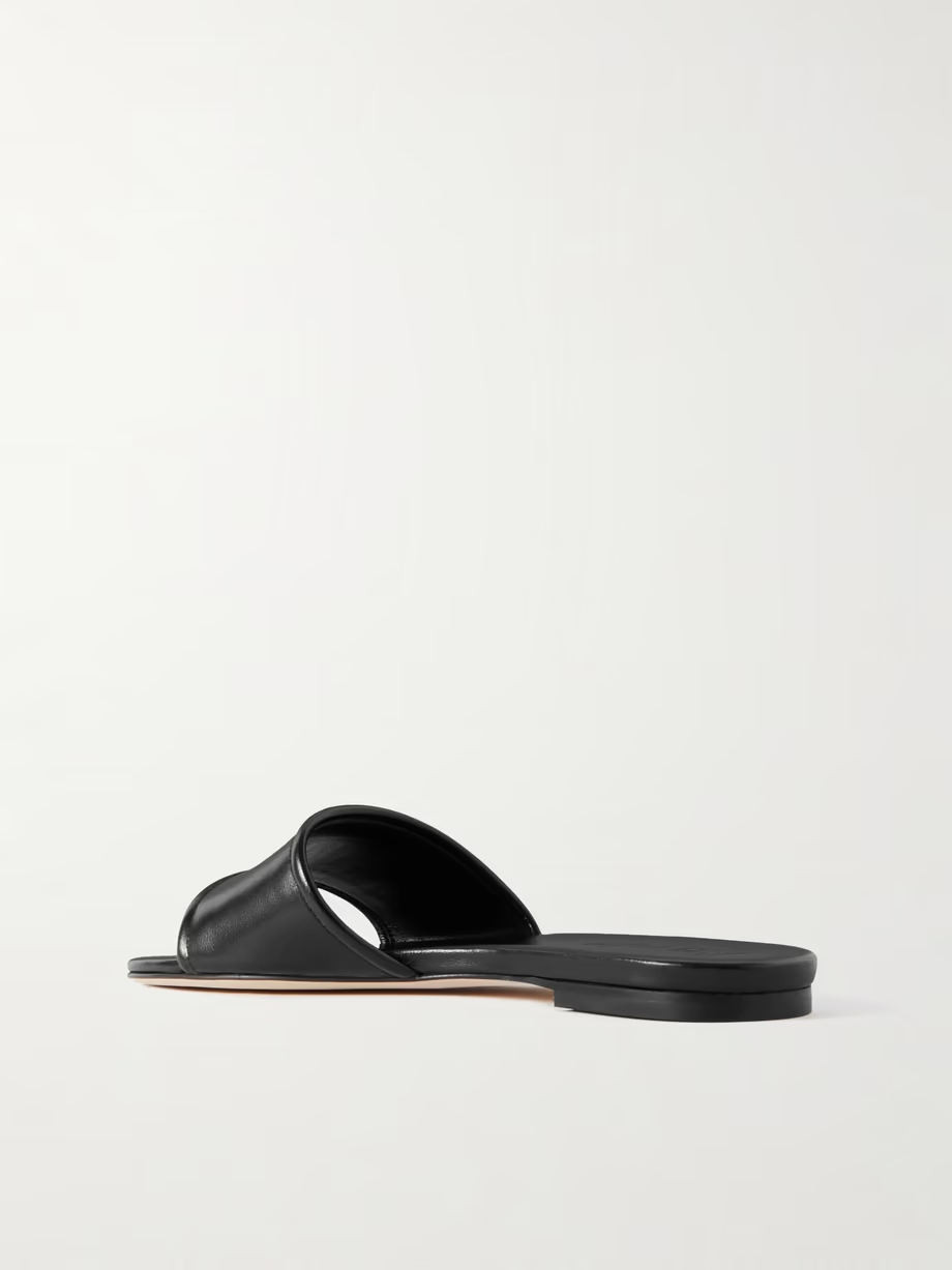 Sumi leather slides Sumi leather slides