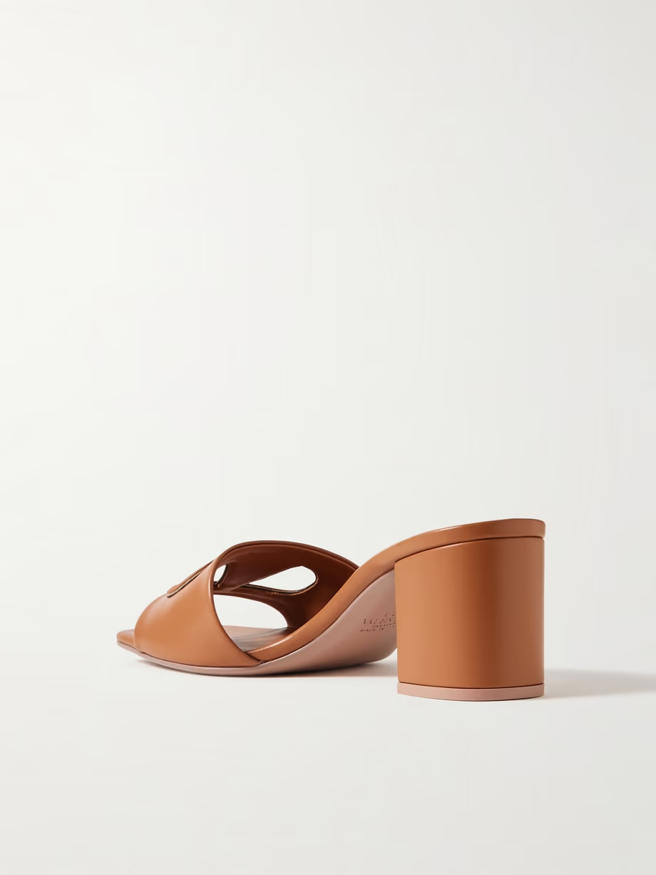 VLOGO 60 cutout leather mules VLOGO 60 cutout leather mules