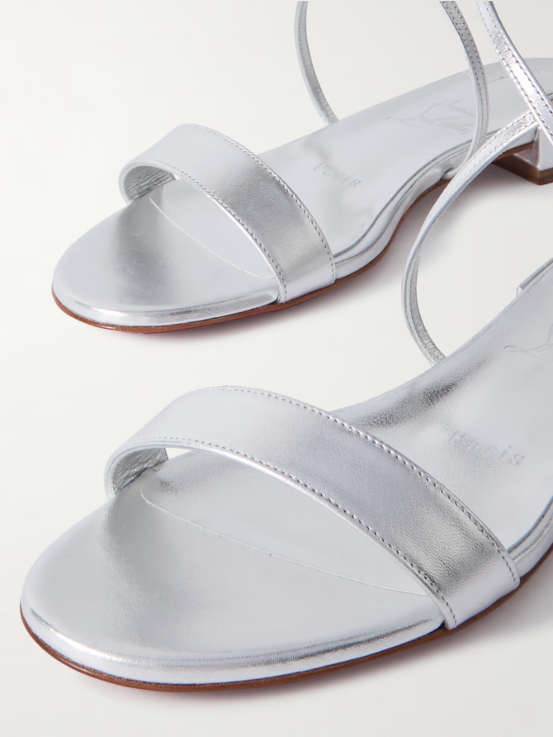 Miss Choca metallic leather sandals Miss Choca metallic leather sandals