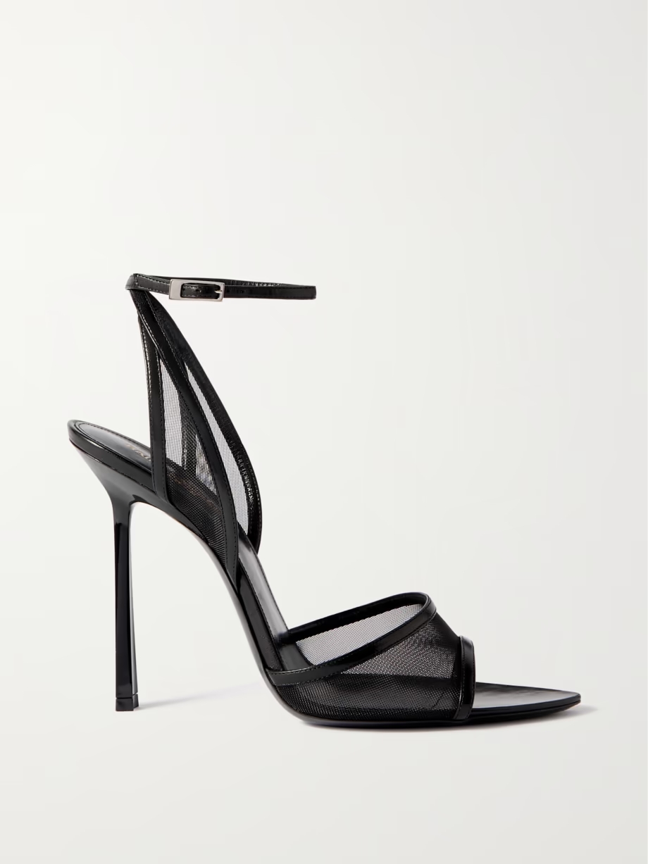 Missy mesh and leather sandals Missy mesh and leather sandals