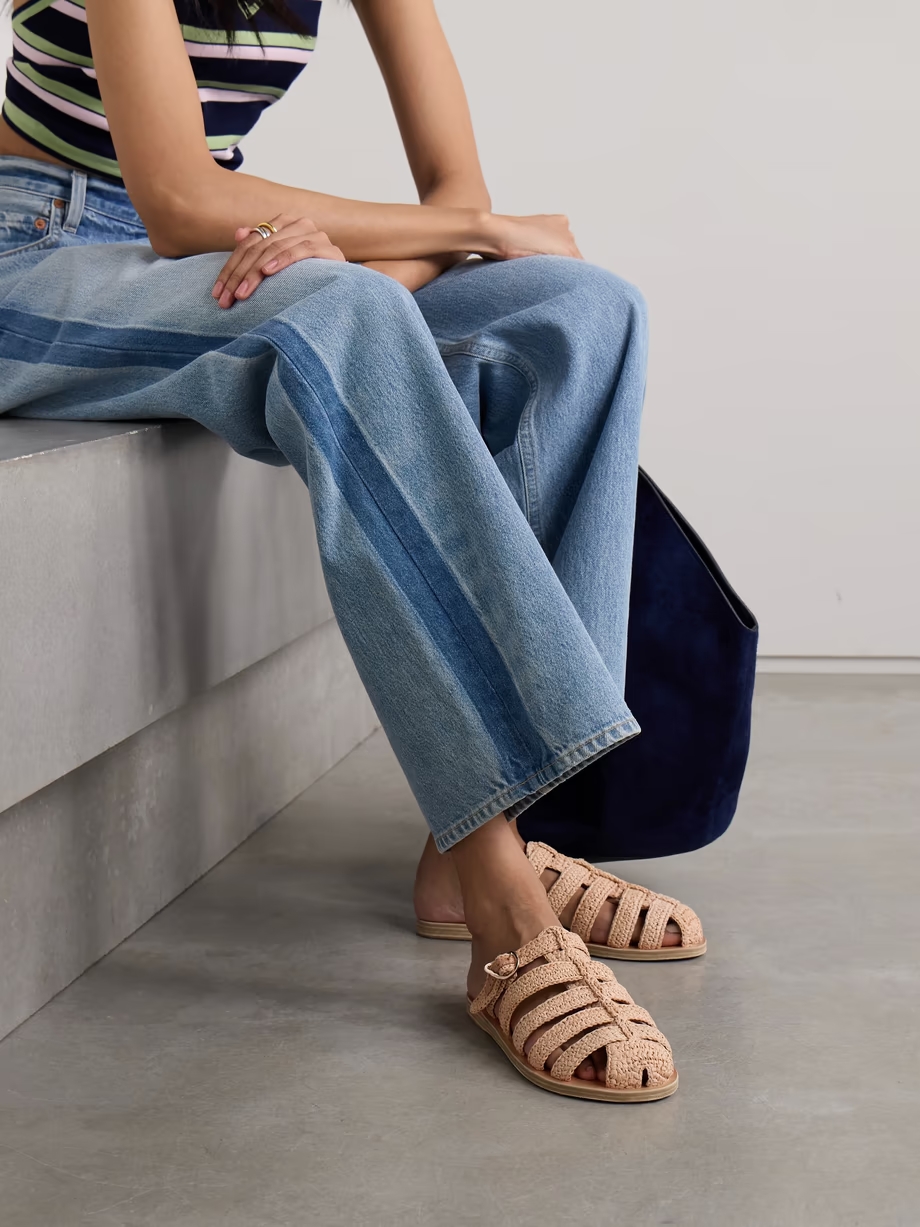 Cosmia raffia sandals Cosmia raffia sandals