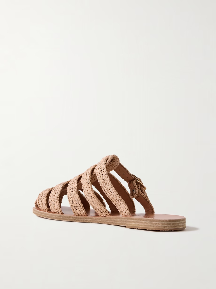 Cosmia raffia sandals Cosmia raffia sandals