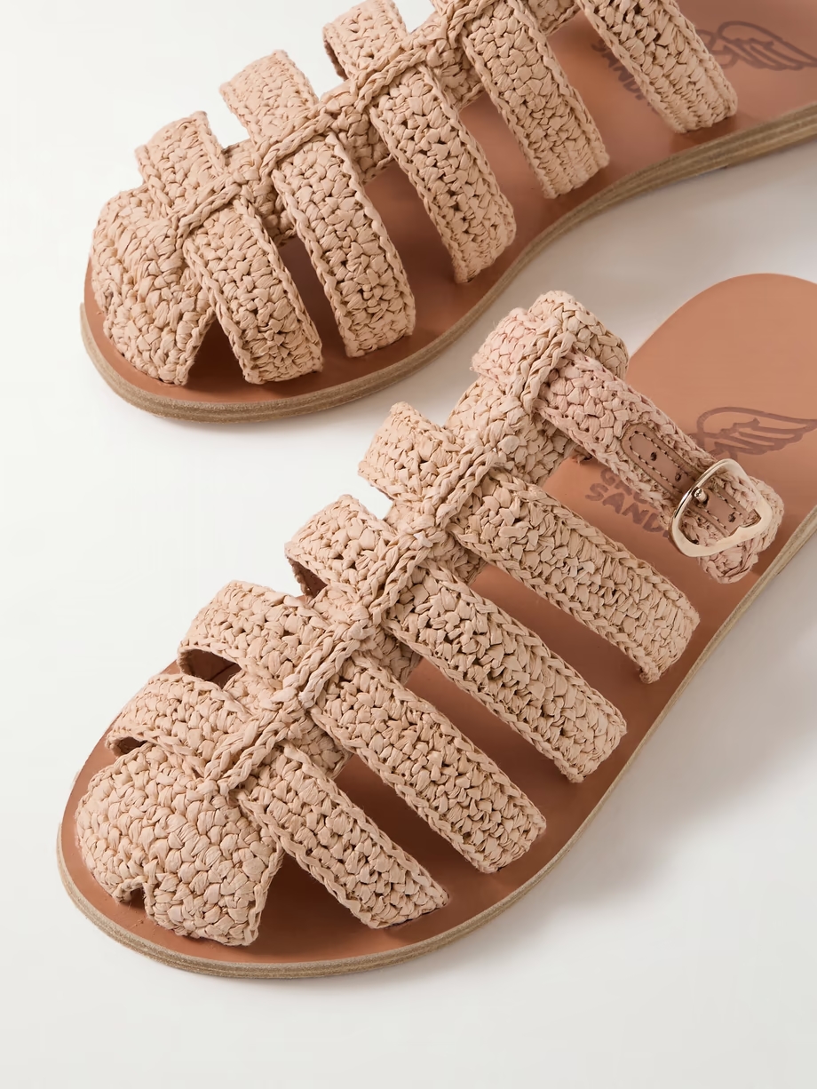 Cosmia raffia sandals Cosmia raffia sandals