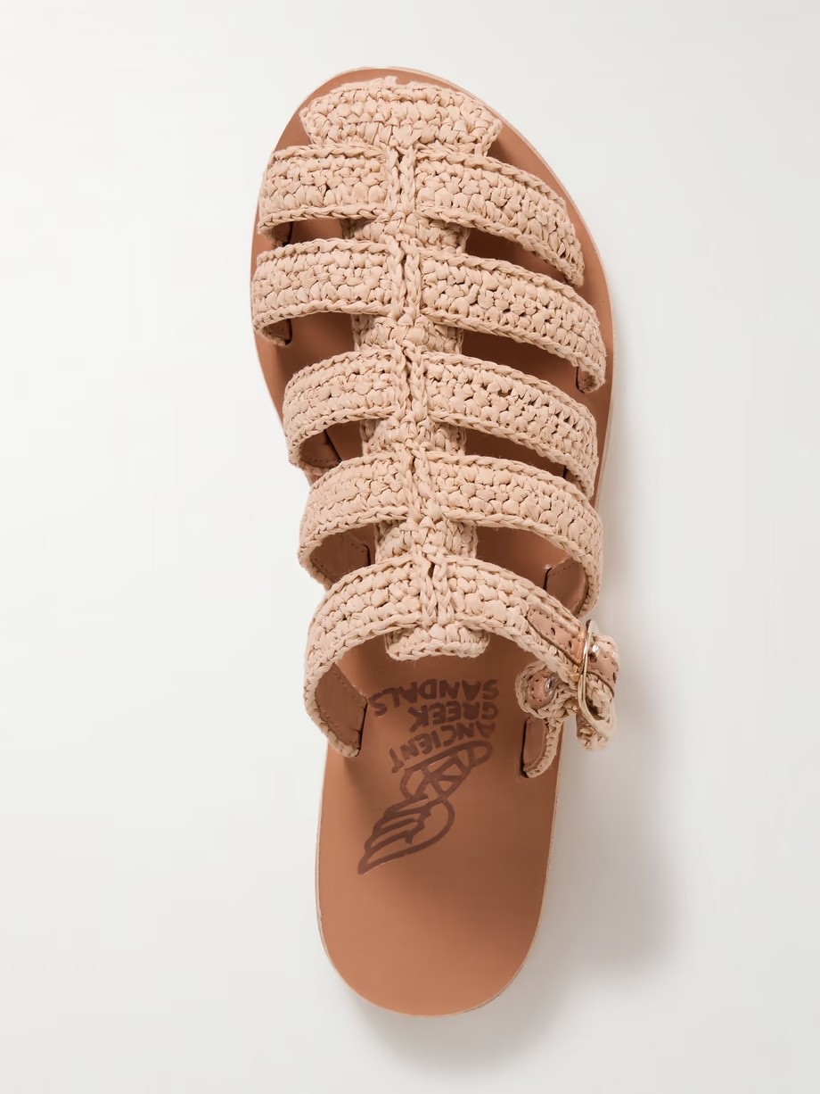 Cosmia raffia sandals Cosmia raffia sandals