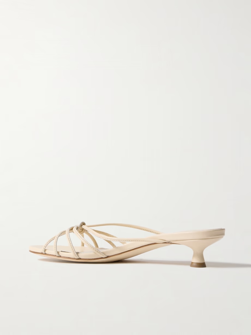 Milla leather mules Milla leather mules