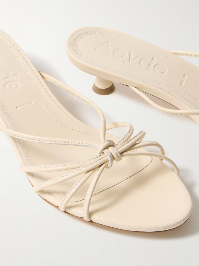 Milla leather mules Milla leather mules