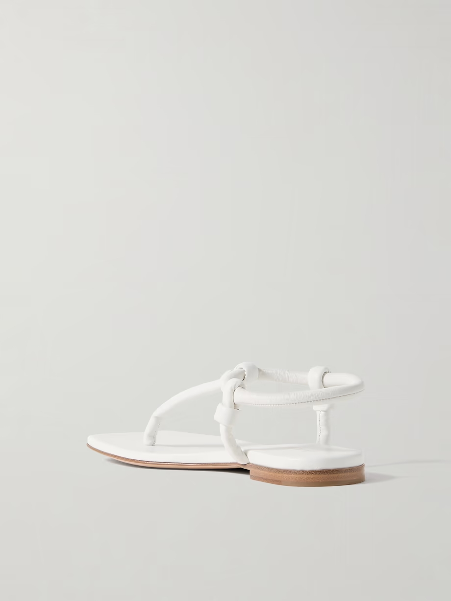 Knotted leather sandals Knotted leather sandals