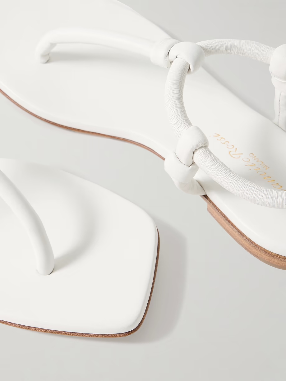 Knotted leather sandals Knotted leather sandals