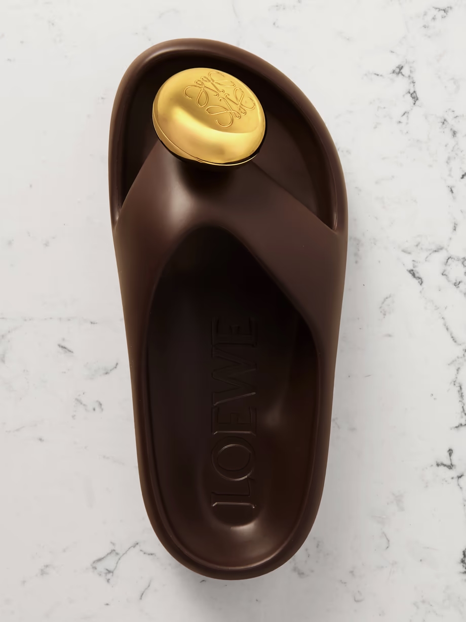 + Paula\'s Ibiza Bubble logo-detailed rubber slides + Paula\'s Ibiza Bubble logo-detailed rubber slides