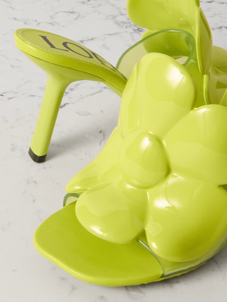 + Paula\'s Ibiza appliquéd PVC sandals + Paula\'s Ibiza appliquéd PVC sandals