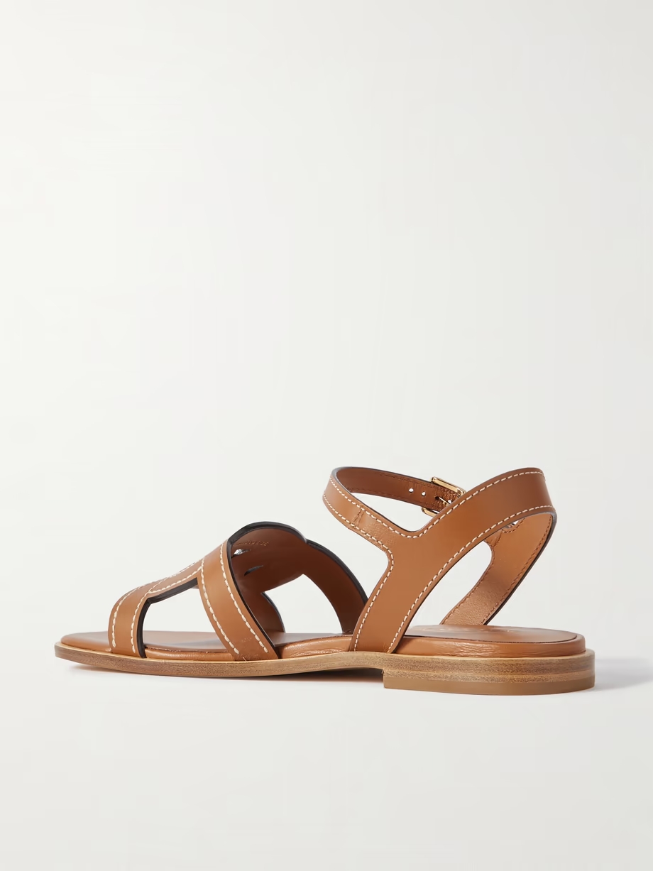 Kate cutout leather sandals Kate cutout leather sandals