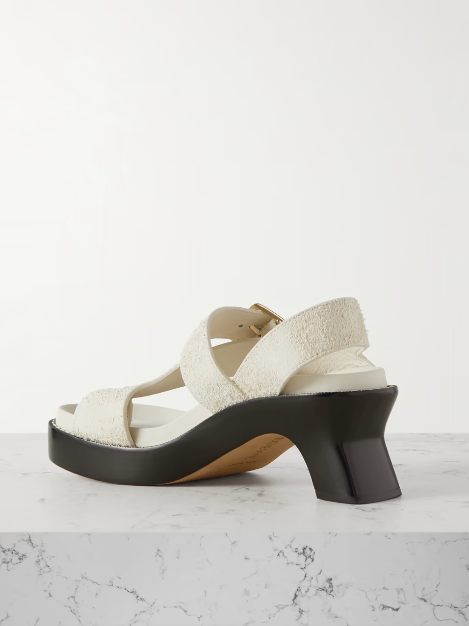 Ease brushed-suede sandals Ease brushed-suede sandals