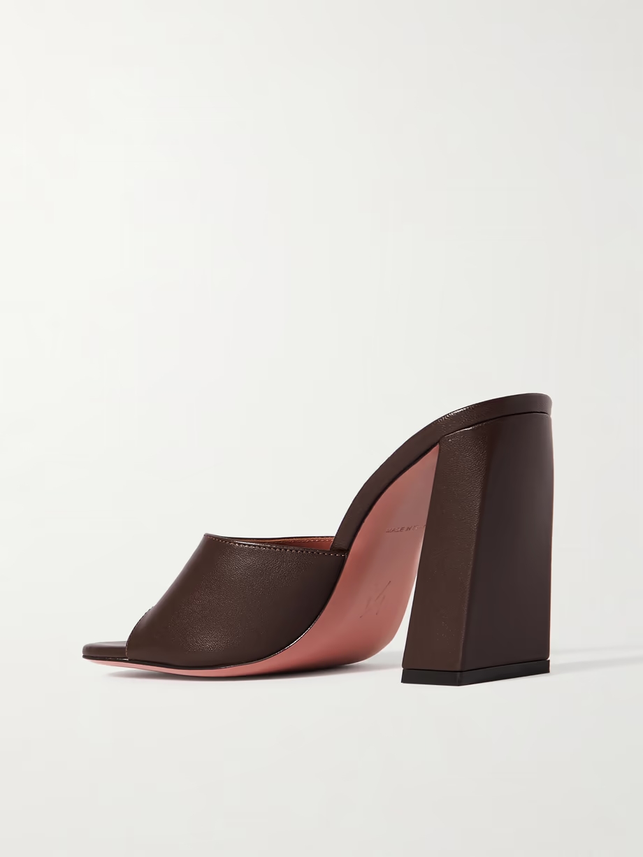 Brigitte leather mules Brigitte leather mules