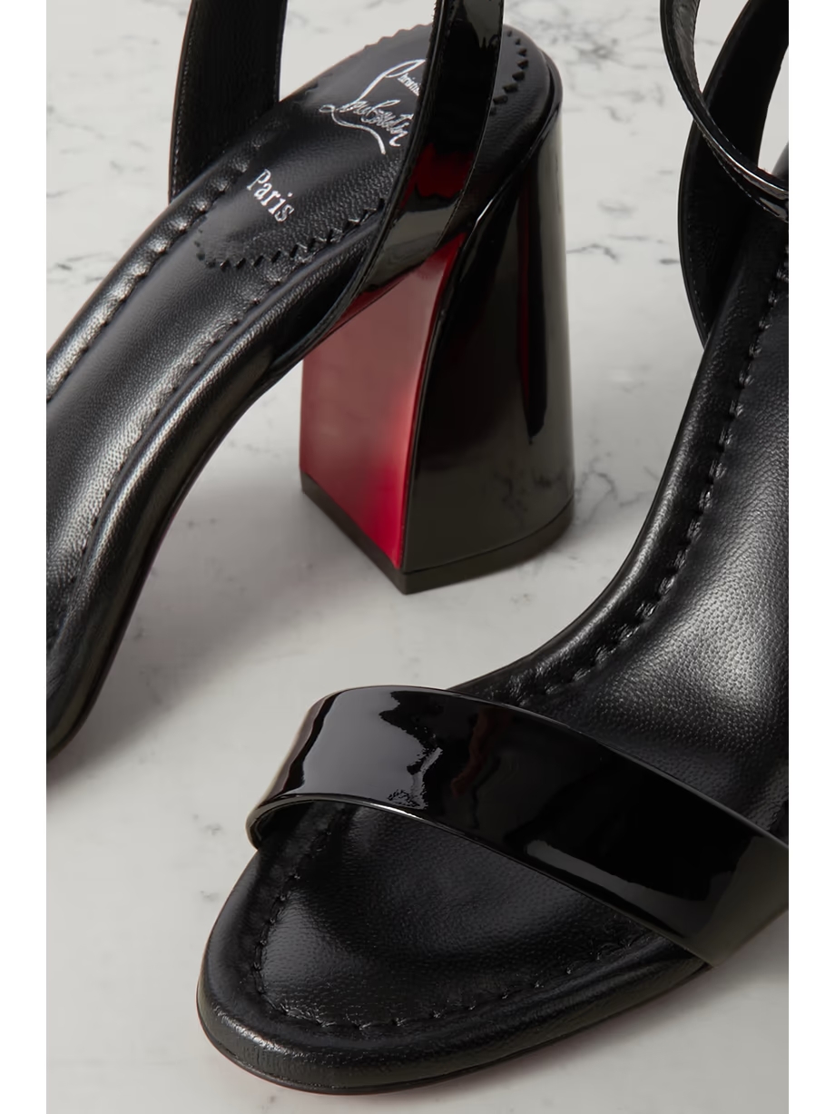 Miss Sabina 85 patent-leather sandals Miss Sabina 85 patent-leather sandals