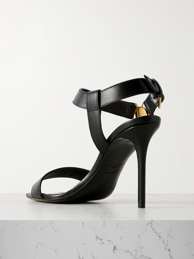 Eva embellished leather sandals Eva embellished leather sandals