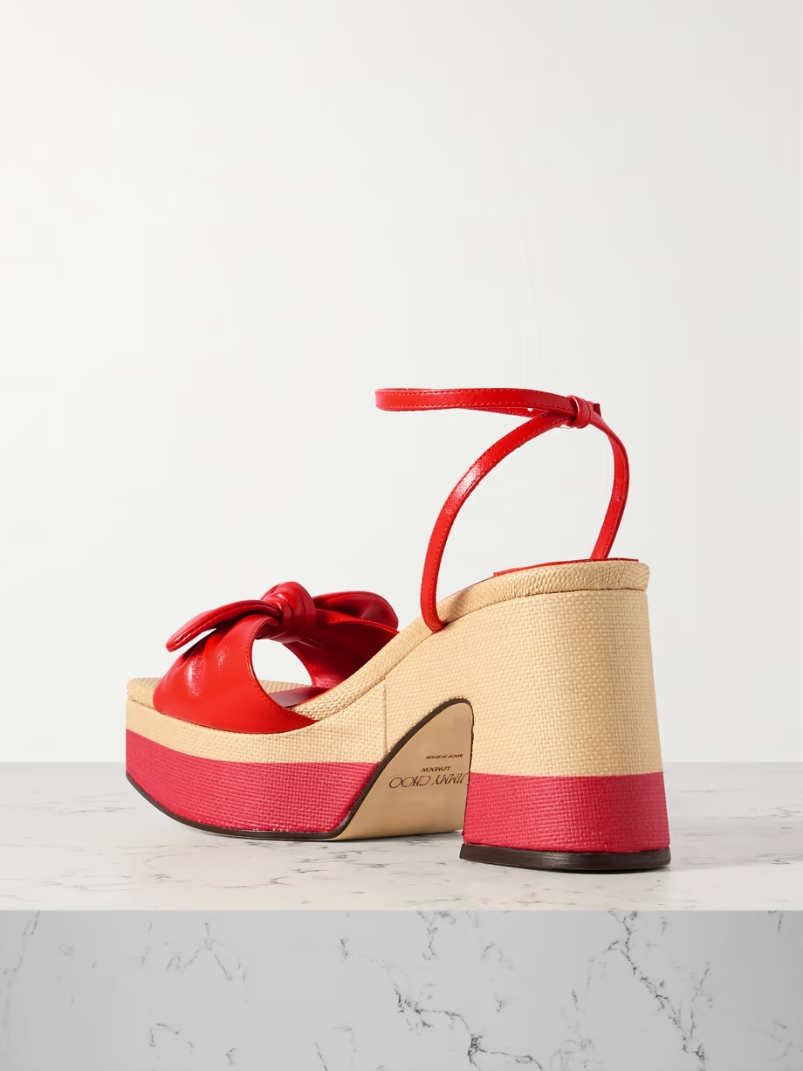 Ricia leather platform sandals Ricia leather platform sandals