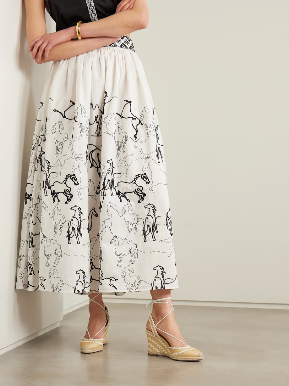 Ric Rac 85 raffia wedge espadrilles Ric Rac 85 raffia wedge espadrilles